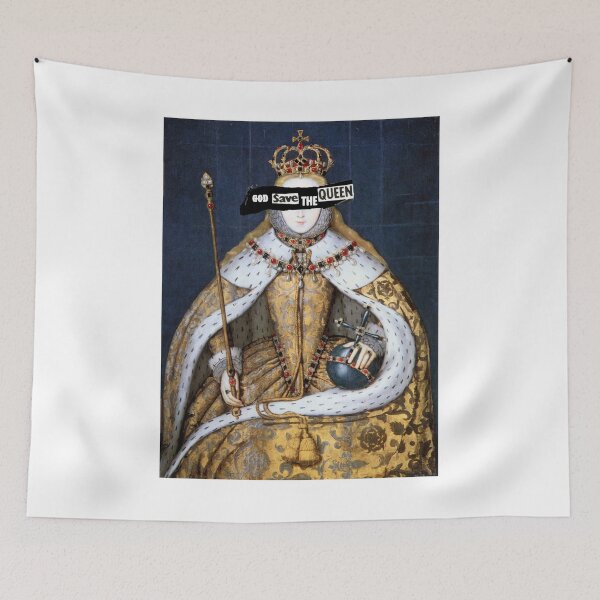 Item preview, Elizabeth - God Save The Queen designed and sold by MandWthings.