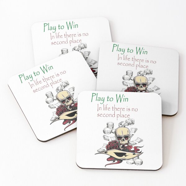 Item preview, Play To Win - In life there is no second place designed and sold by DouglasB.