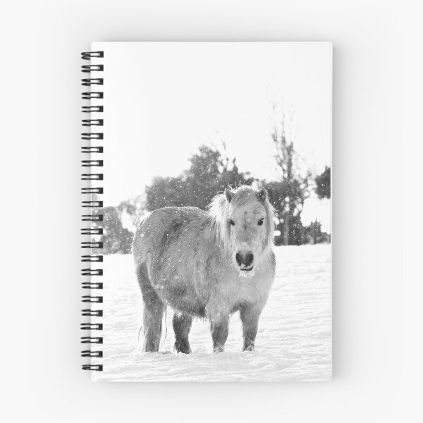 Item preview, Blue Belle in the Snow (Black & White) designed and sold by thegreendogs.