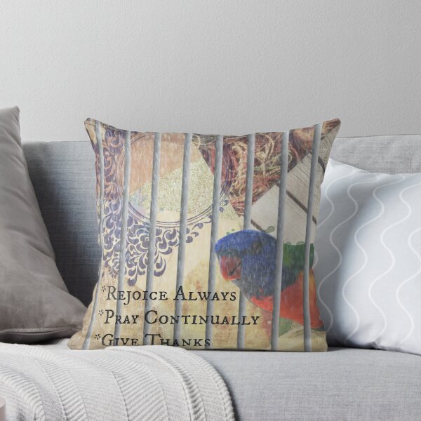 Item preview, Rejoice Always, Pray Continually, Give Thanks. designed and sold by TheKingdomAttic.