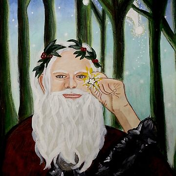 Artwork thumbnail, Grandfather Christmas - Art by Carol Ochs