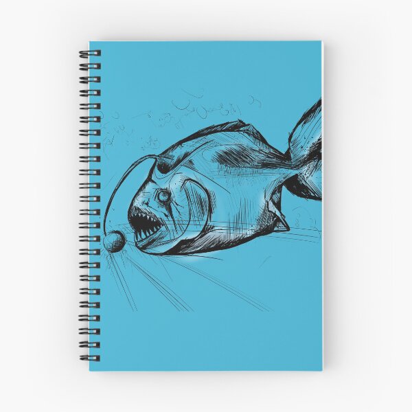 Item preview, Deep-sea fish, piranha, tattoo drawing designed and sold by mahosart.