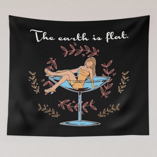 Item preview, Flat earth humor designed and sold by emphatic.