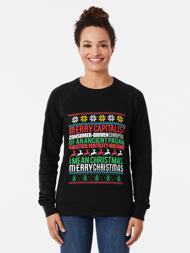 Pagan christmas jumper online