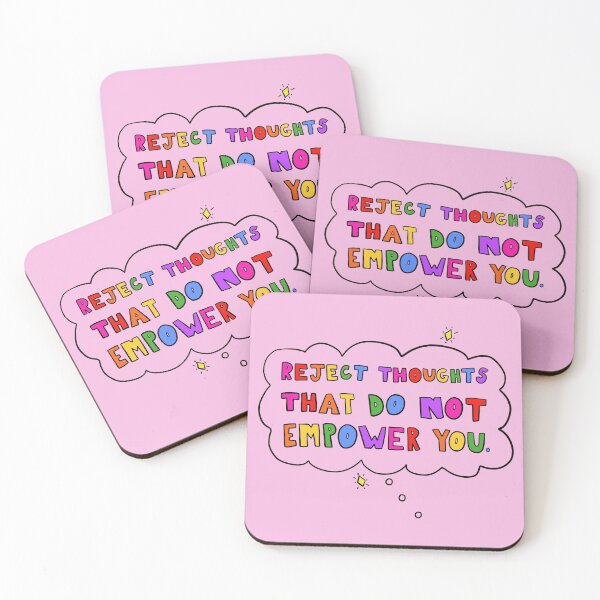 Item preview, Reject Thoughts That Do Not Empower You designed and sold by crystaldraws.