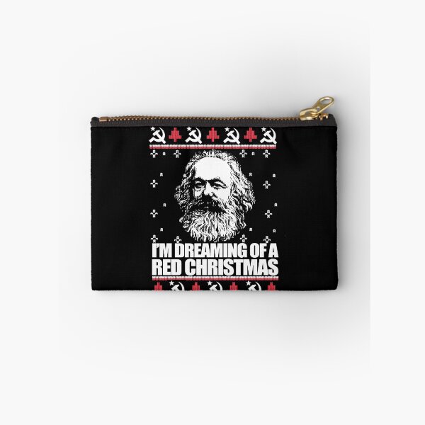 Item preview, SOÑO CON UNA NAVIDAD ROJA Suéter feo de Navidad Karl Marx Divertido Meme comunista marxista designed and sold by starkle.