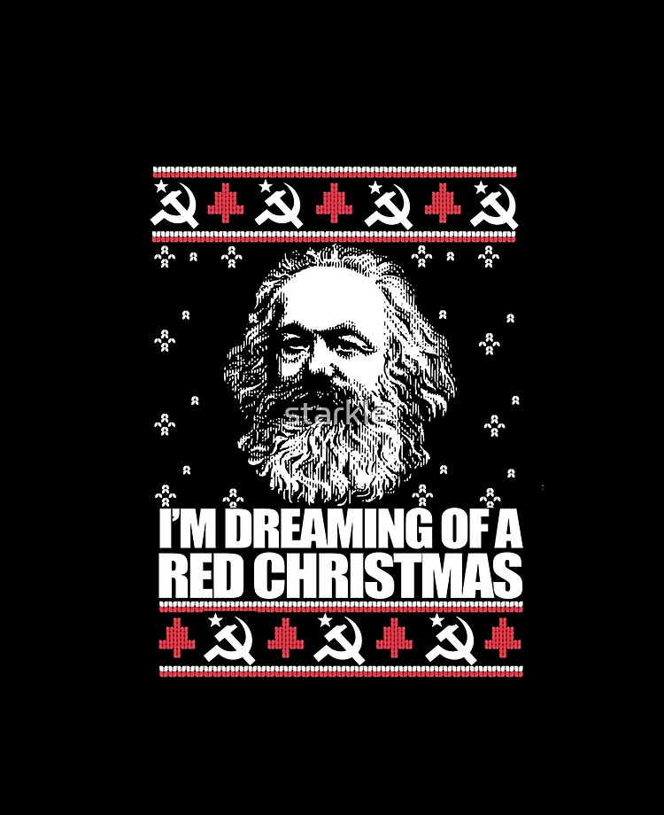 communist christmas sweater