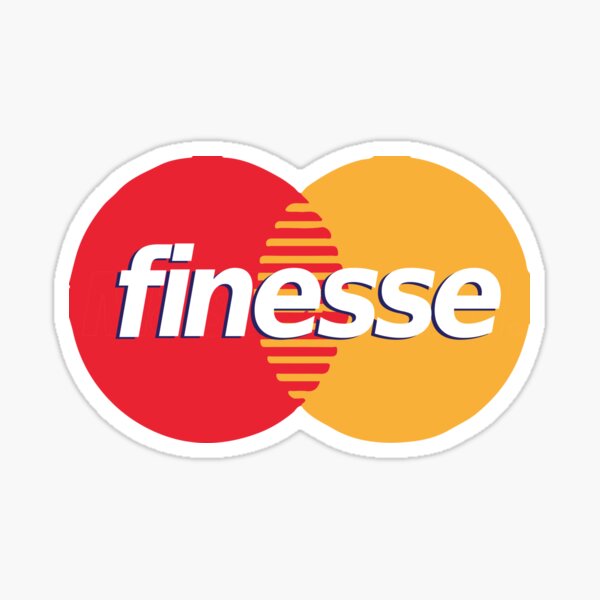 Finesse Funny Stickers Redbubble - finesse roblox code