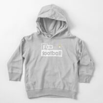F is for Football Toddler Pullover Hoodie