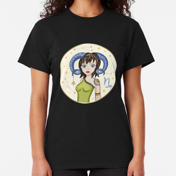 Capricorn Woman Zodiac Astrology Sign Classic T-Shirt