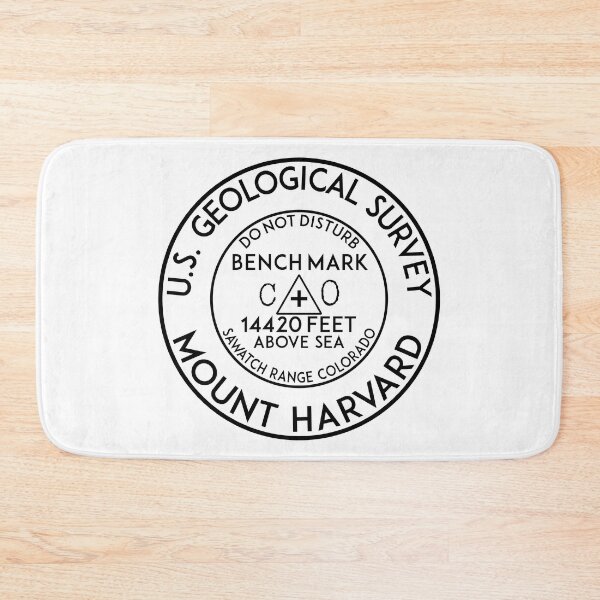 Item preview, TRANSPARENT MOUNT HARVARD BENCHMARK COLORADO FOURTEENER 14'ER designed and sold by DESTINATIONS DECAL.