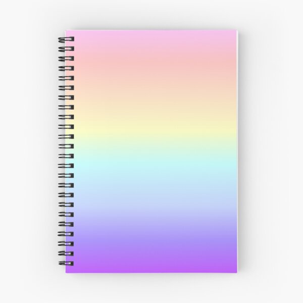 Item preview, Rainbow Ombré - Pastel - Horizontal designed and sold by TheFrostedDonut.