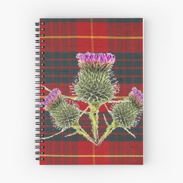 Item preview, SCOTTISH THISTLES ON CAMERON CLAN TARTAN designed and sold by sharlesart.