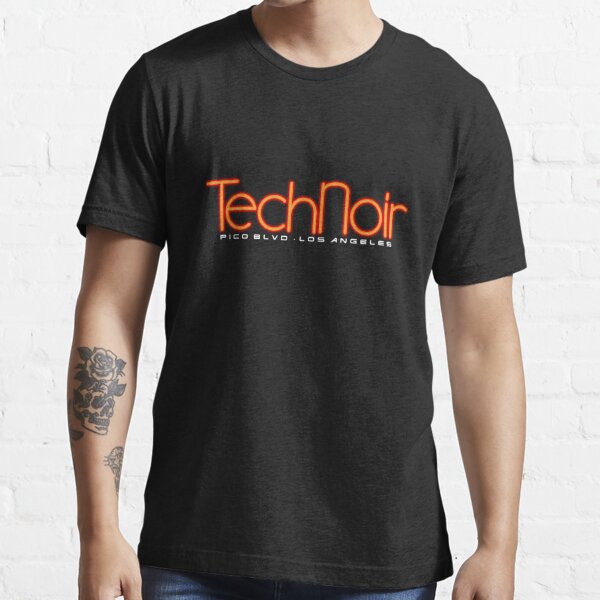 Tech Noir T-shirt essentiel