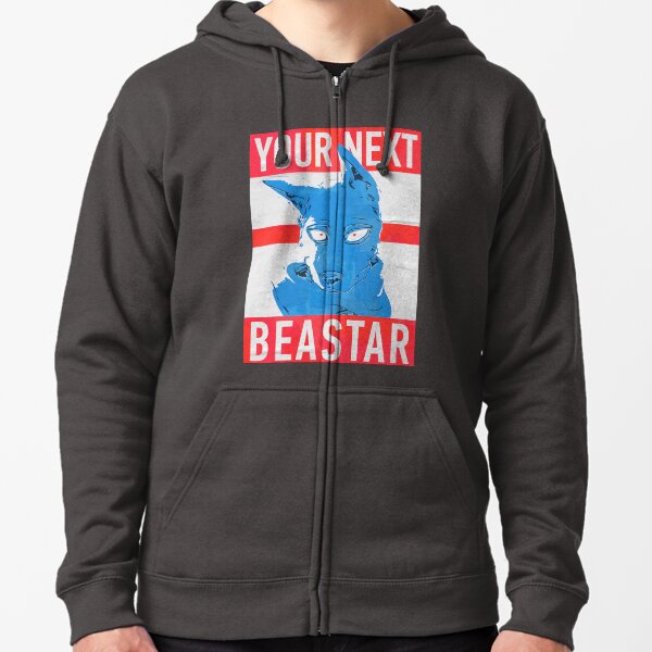 Beastars Legosi For Beastar Zipped Hoodie