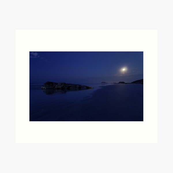 Item preview, Moonset on Carpenters Coast designed and sold by Robert Mullner.