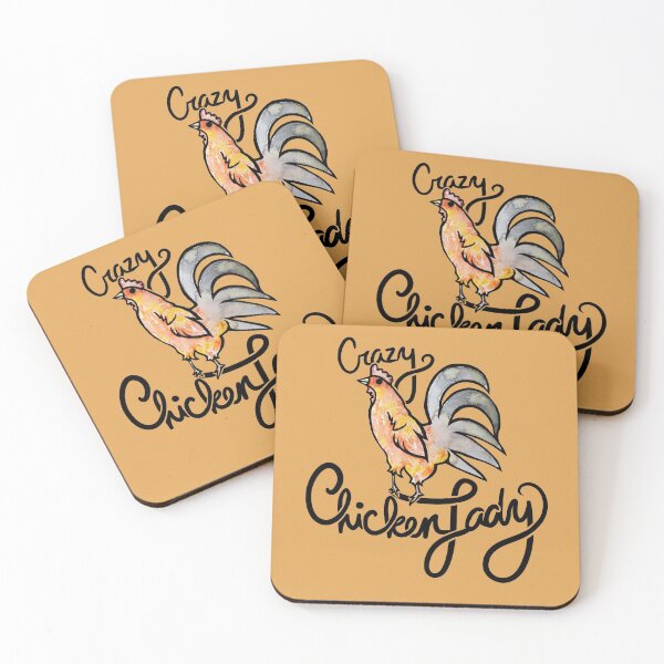 Item preview, Crazy Chicken Lady designed and sold by FrictionMaxxing.
