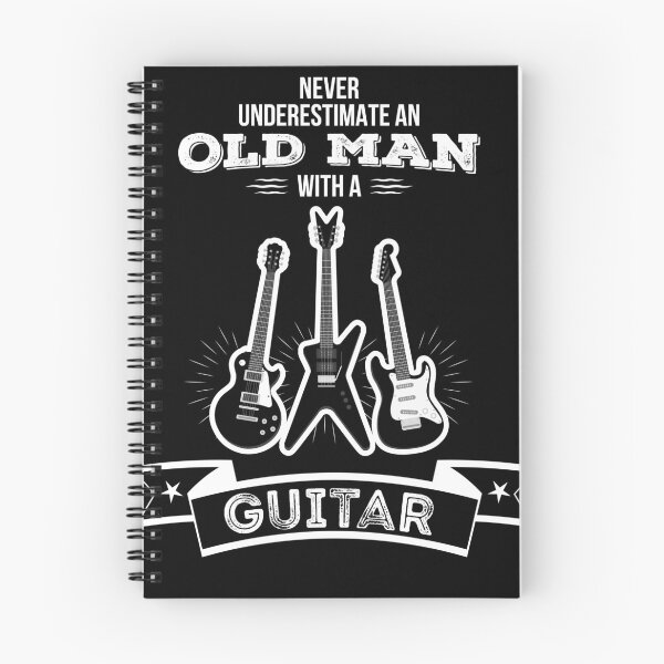 Item preview, Never Underestimate An Old Man With A Guitar designed and sold by johnii1422.