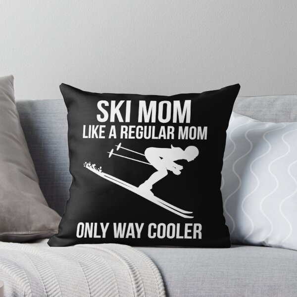 Item preview, Skiing Ski Mom Cooler Than Regular Mom designed and sold by EstelleStar.
