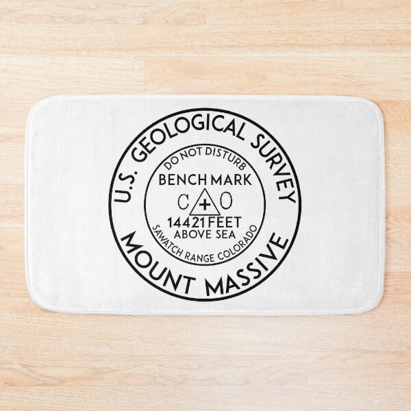 Item preview, TRANSPARENT MOUNT MASSIVE BENCHMARK COLORADO FOURTEENER 14'ER designed and sold by DESTINATIONS DECAL.