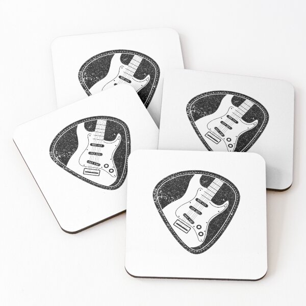 Item preview, Guitar Pick with Guitar Silhouette Cut Out - Musical gifts ideas, musician gifts designed and sold by johnii1422.