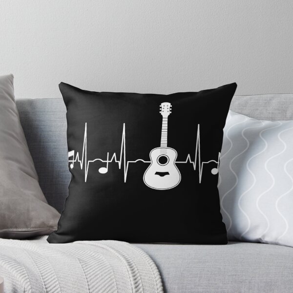 Item preview, Acoustic Guitar Heartbeat Shirt - Guitar Musician T-Shirt designed and sold by johnii1422.