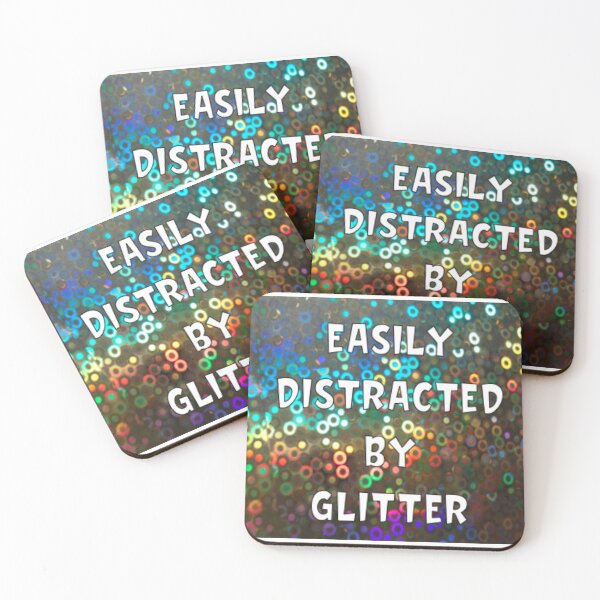 Item preview, Fácilmente distraído por Glitter designed and sold by anneweidner10.