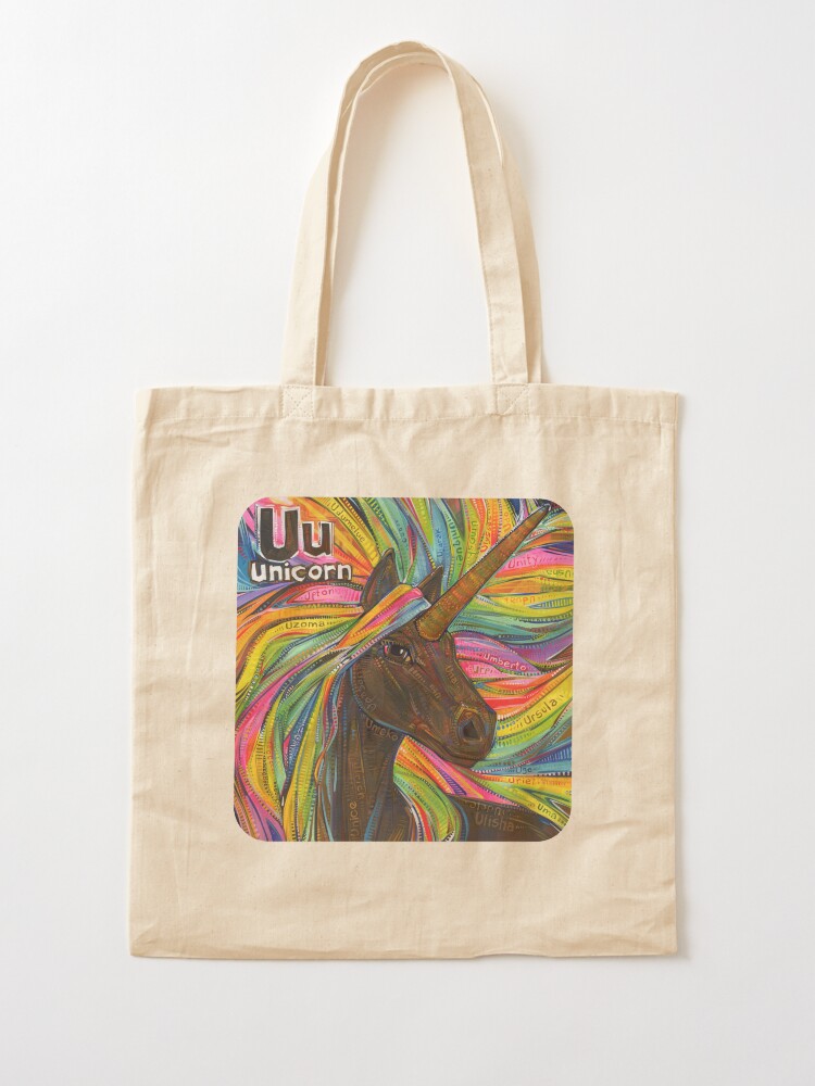 Alternate view of U Is for Unicorn - 2019 Tote Bag
