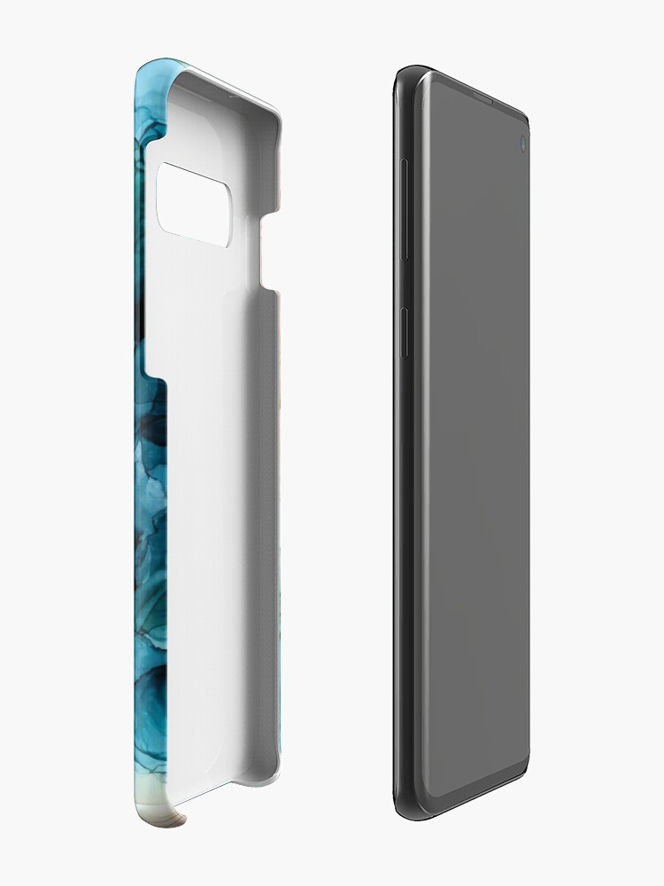 Alternate view of Salty Shores Colorful Abstract Painting Case & Skin for Samsung Galaxy