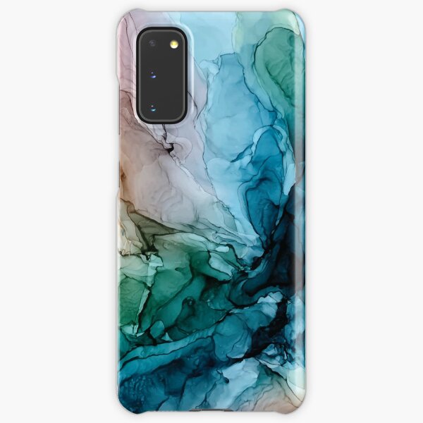 Salty Shores Colorful Abstract Painting Samsung Galaxy Snap Case