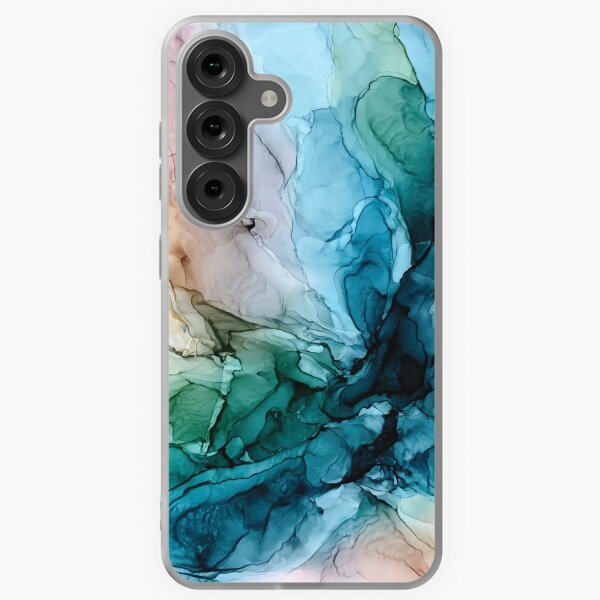 Item preview, Salty Shores Colorful Abstract Painting designed and sold by Elizabeth  Karlson.