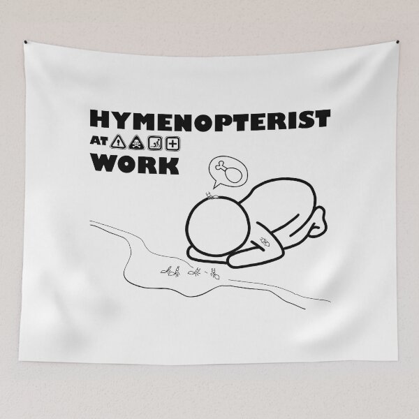Item preview, Hymenopterist at work designed and sold by TiffanyYau.