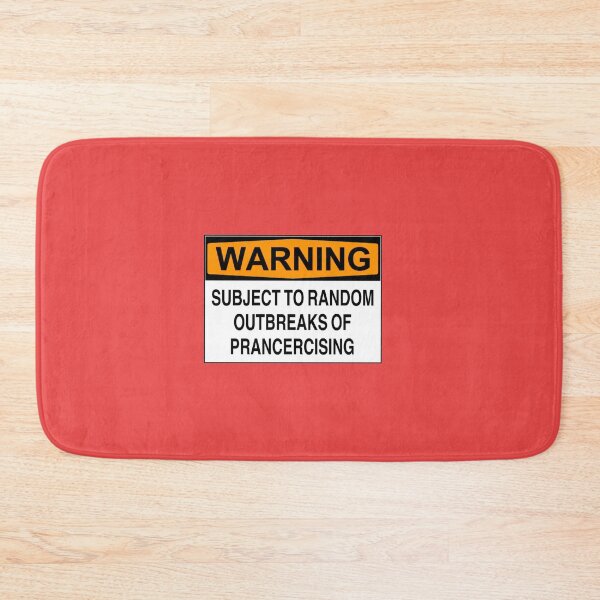Item preview, Warning: Subject to random outbreaks of prancercising designed and sold by Bundjum.
