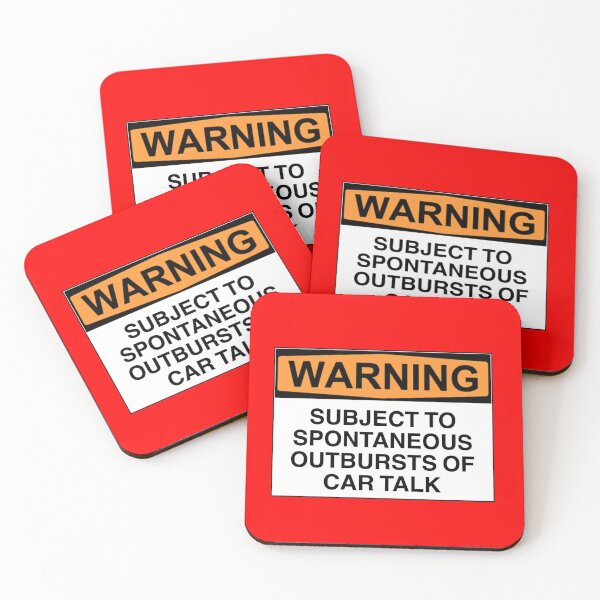 Item preview, Warning: subject to spontaneous outbursts of car talk designed and sold by Bundjum.