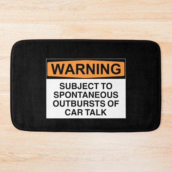 Item preview, Warning: subject to spontaneous outbursts of car talk designed and sold by Bundjum.