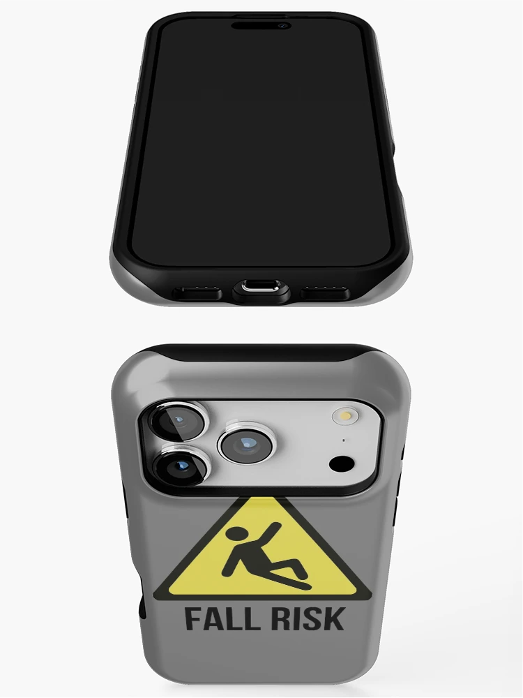 Thumbnail 3 of 4, iPhone Case, Fall Risk designed and sold by Satoshi Sakurada.