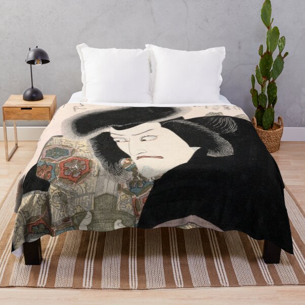 Item preview, Utagawa Kunisada - Surimono: Ichikawa Danjuro VII as Iga no Jutaro designed and sold by Hangastudio.