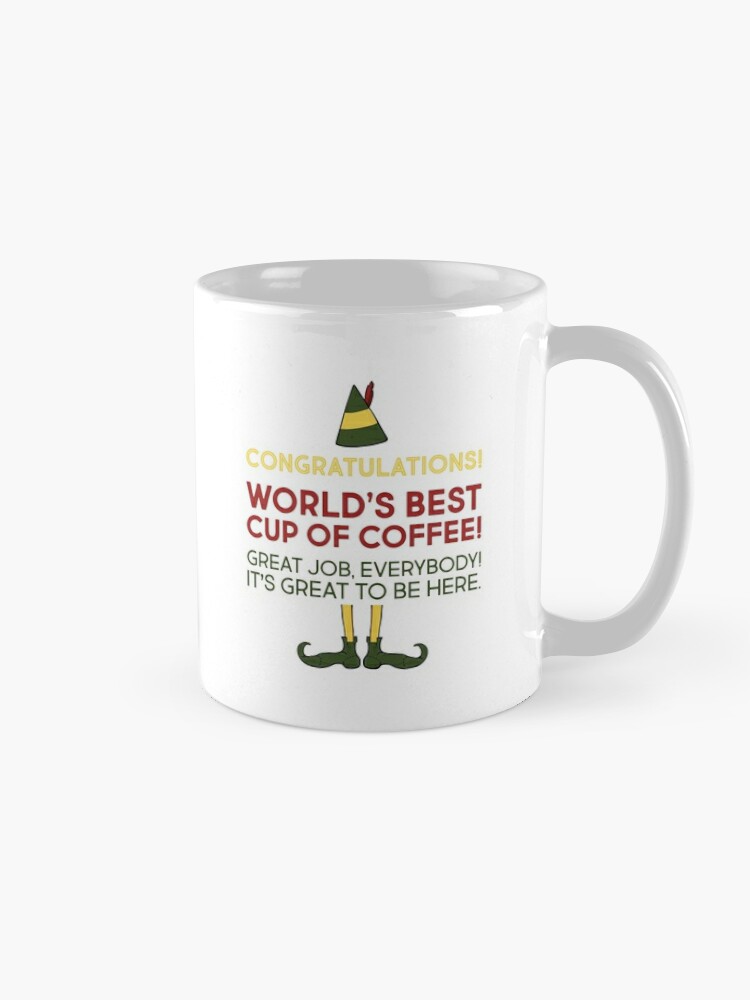 Buddy the Elf Movie World's Best Cup of Coffee Funny Gift Mug