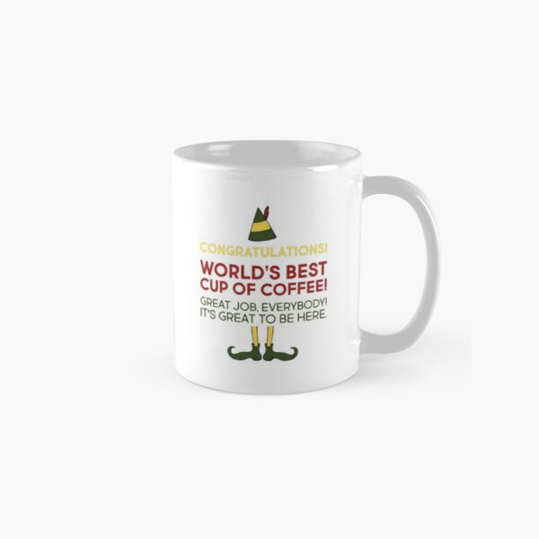Buddy The Elf Movie Stacking Coffee Cup Mug Tower Set Unused