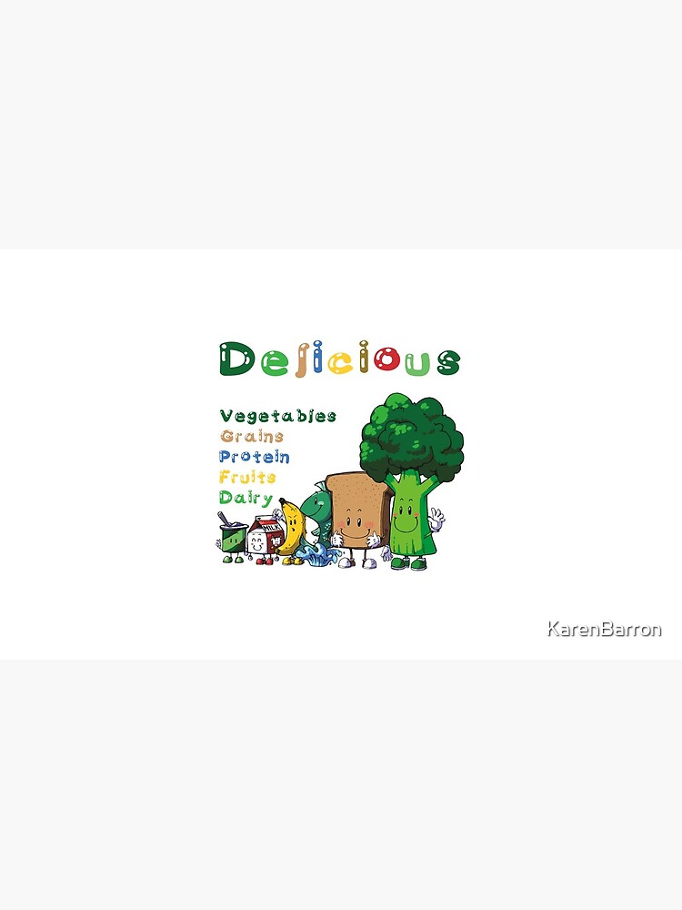 DELICIOUS Food Group T-Shirts PLUS more stuff by KarenBarron