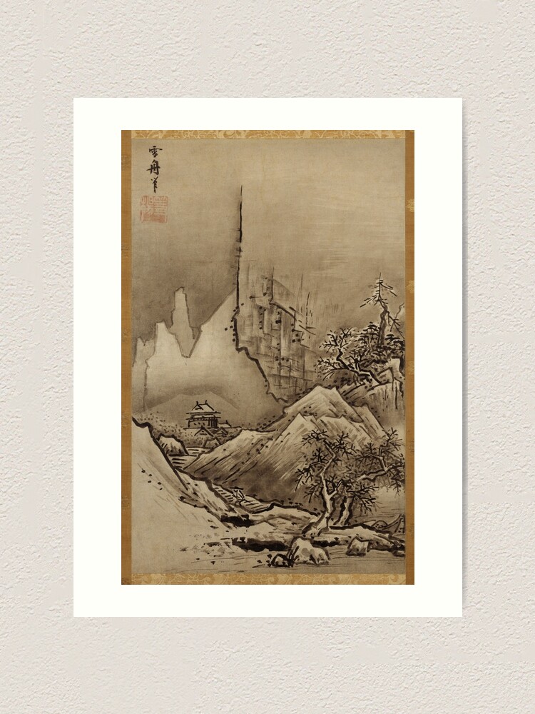 "Autumn and Winter Landscapes by Sesshu Toyo" Art Print for Sale by