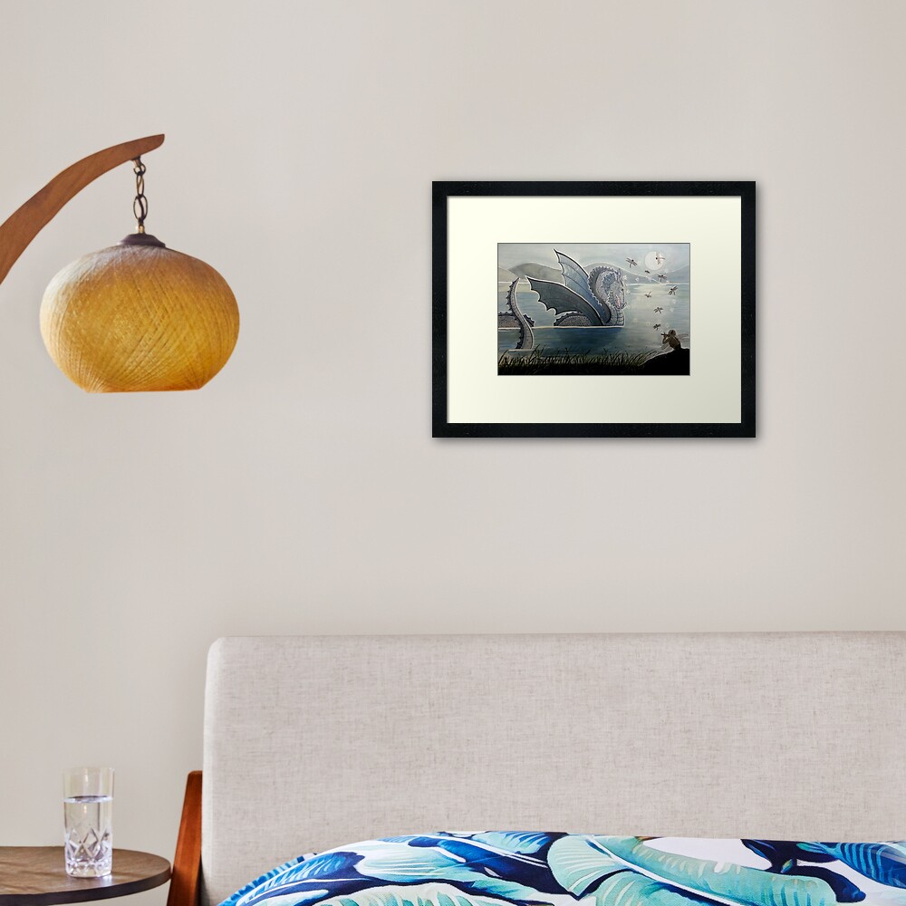 Item preview, Framed Art Print designed and sold by CarolOchs.