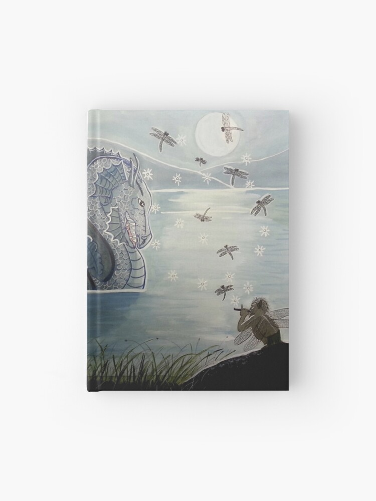 Thumbnail 1 of 3, Hardcover Journal, Dragon Charmer - Enchanted Dragon Art designed and sold by Carol Ochs.