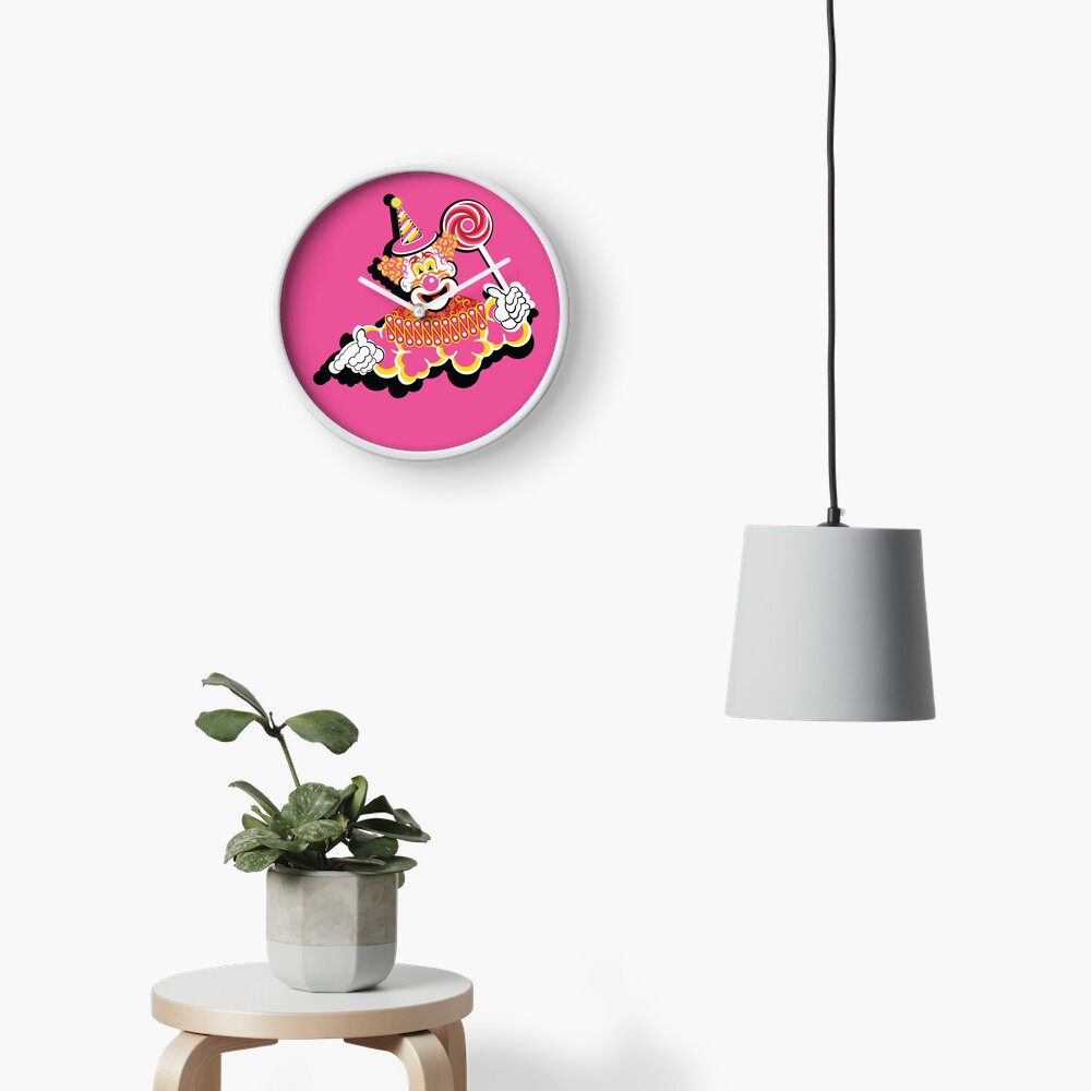 Retro Clown Clock