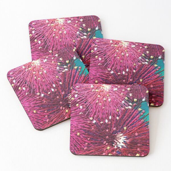 Item preview, Deep Pink Australian Native Gum Flower Design by Leah Gay designed and sold by leahgay.