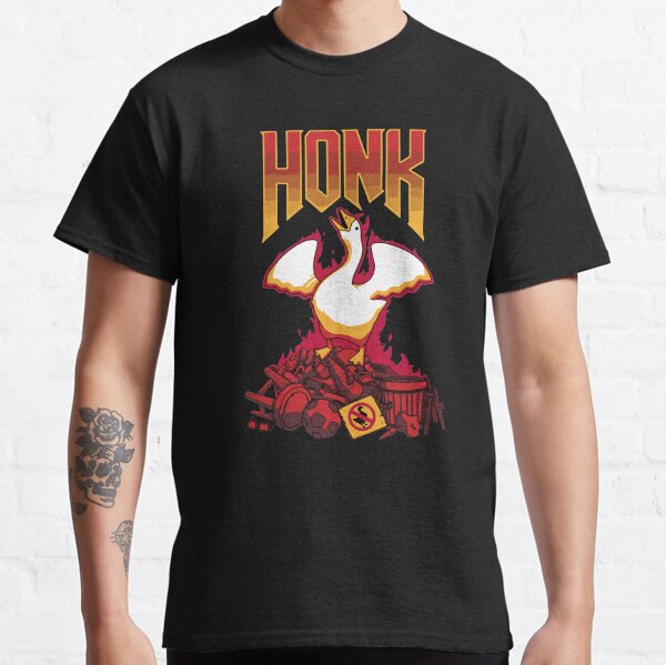 Untitled Goose Game Funny DOOM game design Classic T-Shirt
