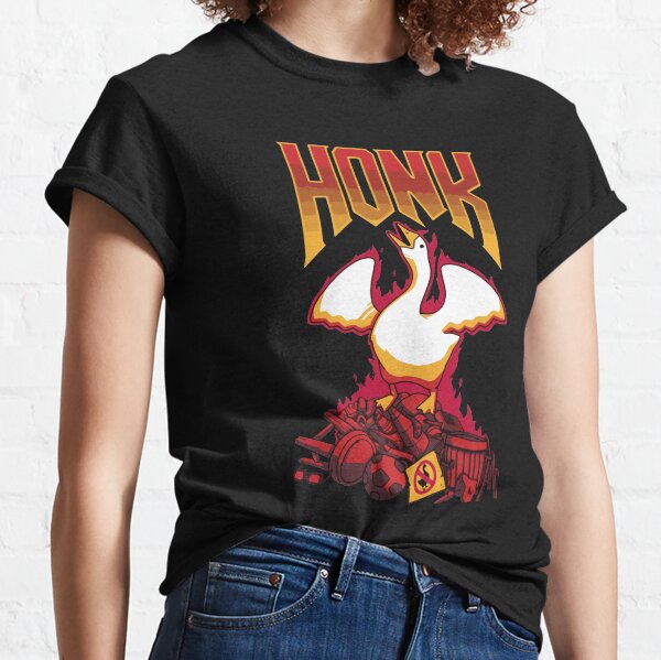 Untitled Goose Game Funny DOOM game design Classic T-Shirt