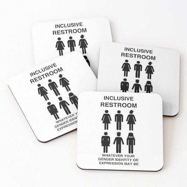Item preview, Inclusive Restroom Sign designed and sold by Rob Price.