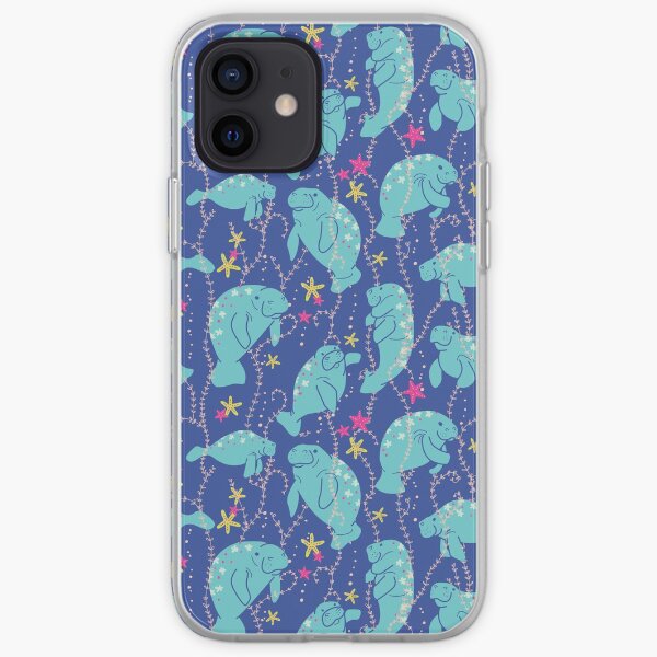 Oh the Hue-Manatee: bright iPhone Soft Case