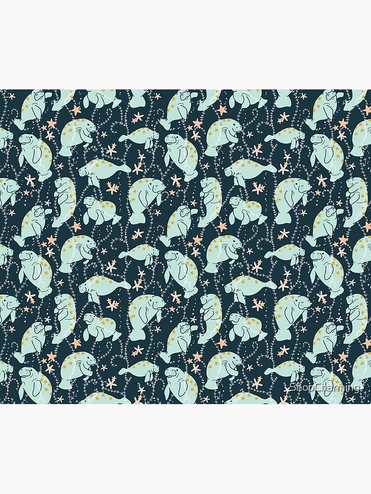 Oh the Hue-Manatee: Teal by ShopCharming